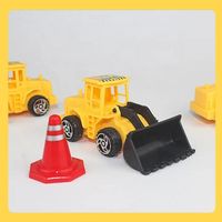 6er-Set Traktor-Spielzeugfahrzeuge für Jungen, Tortendekoration, Autos, Puppen-Ornamente, Oh Baby Happy Birthday Bagger Tortenaufsatz