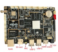Carte mère mini PC Android avec tablette PC Android 4G, affichage numérique, carte mère PCBA