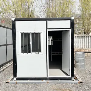 Hoge Kwaliteit Opvouwbare Kantoor Modulaire Lage Kosten Huisvesting Opvouwbare Geprefabriceerde Huizen Prefab Huis Container Huis