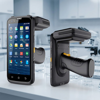 Escáner de Código de Barras Android Portátil Resistente, Venta al Por Mayor de Fábrica, Lector RFID PDA de 5.0 Pulgadas