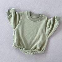 Combinaison classique unisexe en coton pour nouveau-né, garçon et fille, printemps, automne, hiver