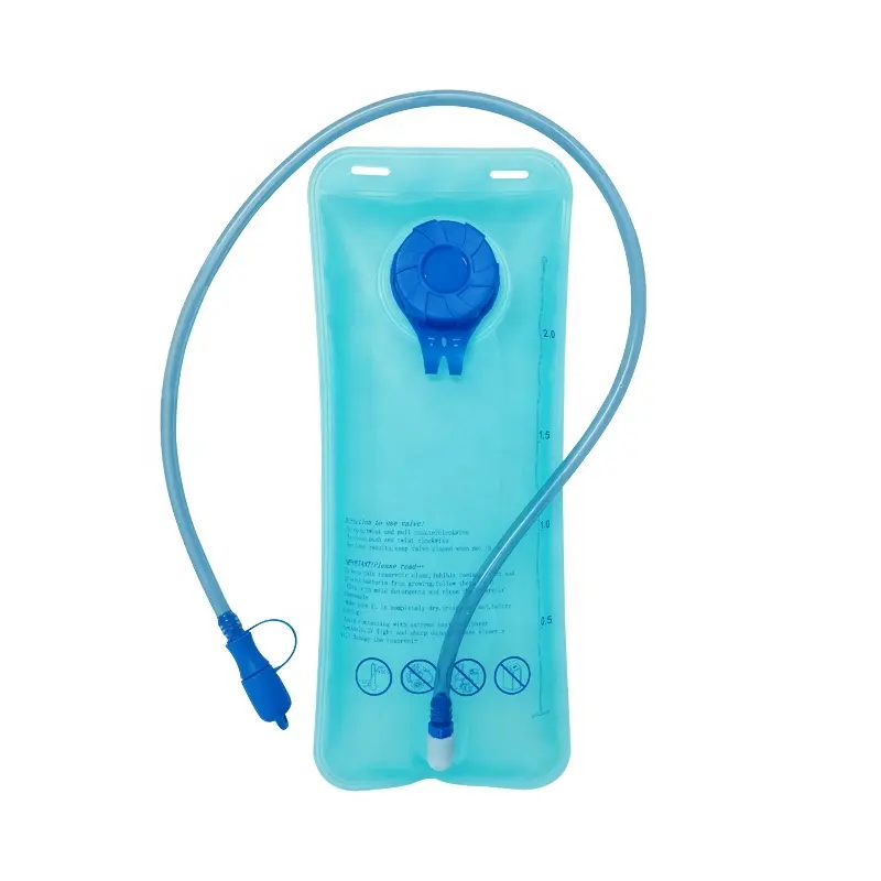 DJ011 Tas Mendaki Air Berjalan TPU Bebas BPA 2 Liter Hidrasi Kandung Kemih 1.5 Liter Air Kandung Kemih PEVA