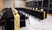 Nappe ronde personnalisée de 108 pouces - Mariage, fête, banquet