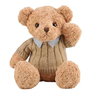 Herstelleranpassung Teddybär Plüschtier Schlafkissen Kinder-Bärenpuppe Geschenk für Freundin Individuelles Logo CPC OEM CE - Product Image 4