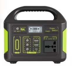 Stations d'alimentation portables 300 Watts Batterie lithium-ion Lifepo4 pour usage domestique et camping - Product Image 1