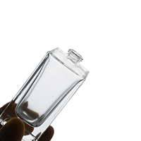Vente en gros 30ml 50ml 100ml Recharge Vaporisateur Unique Vide Bouteille de Parfum en Verre Cristal de Luxe avec Emballage de Bouteille de Parfum