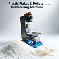 Machine de déshydratation automatique pour déchets de plastique PE PP PET, flocons de plastique, feuilles de plastique, déshydrateur vertical et horizontal