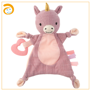 Couverture de sécurité pour bébé en peluche Offre Spéciale vente en gros Loveys pour bébés couverture douce jouet couette couverture de sécurité - Product Image 3