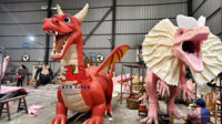 Adorable modelo de Dragón Volador simulado de dibujos animados a la venta
