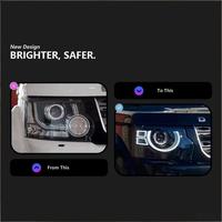 Pour Discovery 4, ensemble de phares LED laser 12V 30W, style Defender, feux de jour
