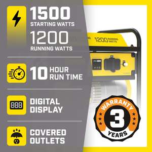 Générateur à cadre ouvert Champion <span class=keywords><strong>1100W</strong></span> - Product Image 4