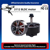Moteurs de micro-quadricoptère FPV DAKEFPV 3x3112 pour course FPV, moteur BLDC UAV