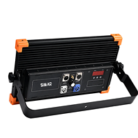 Simar 200W Panneau LED professionnel en alliage d'aluminium CRI>95 3200-5600K Dimmable DMX512 pour éclairage vidéo de studio et usage photographique