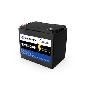 Batterie CY CUSTOM 12.8V 50Ah LFP LiFePO4 au phosphate de fer et de lithium avec surveillance pour applications solaires (640Wh 6000) - Product Image 2