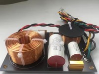 Bevenbi Altavoz de matriz de línea de audio cruzado pasivo de 3 vías profesional Crossover de 2 vías para altavoces