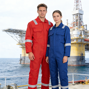 <span class=keywords><strong>Combinaison</strong></span> de travail ignifuge FRC FR résistante à l'usure avec plusieurs poches, uniforme de réparation, <span class=keywords><strong>combinaison</strong></span> de mineur et de mécanicien - Product Image 3