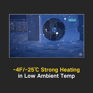 Hiệu quả cao <span class=keywords><strong>mini</strong></span> chia điều hòa không khí DC Bơm nhiệt phòng 9000 18000 24000 36000 BTU thông minh chia đơn vị không Z-MAX 110V 230V AC - Product Image 4