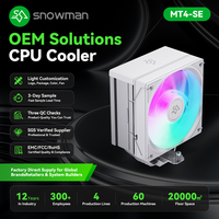 Refroidisseur à caloduc en cuivre compatible LGA1700 AM5 AM4 180W pour importateurs B2B avec personnalisation basée sur plans, prêt pour l'ODM, en gros