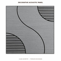 Panneaux acoustiques muraux et de plafond en feutre PET 30x30cm, panneaux insonorisants en tissu avec système de rail