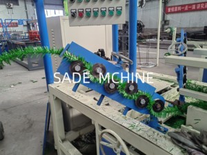 Cỏ nhân tạo tường Chuỗi liên kết hàng rào Máy cuộn Chuỗi liên kết hàng rào thanh dây lưới dệt máy - Product Image 6