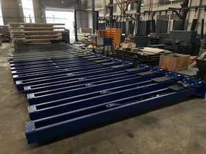 Heavy Duty 4T/5T/6T Double colonne portique deux poteaux Auto palan 2 poteaux voiture ascenseur clair plancher hydraulique véhicule ascenseur - Product Image 3