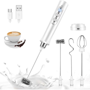 Batidora Recargable para Cocina, Espumador de Leche para Café - Product Image 1