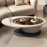 Table basse créative, style moderne minimaliste de luxe pour petit salon