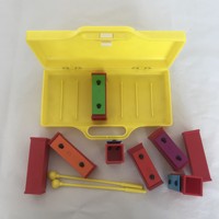 Good Quality Eight Tone Hand Percussion Xylophone Colorful for Early Education Baby Musical Instrument Christmas Gift Toys