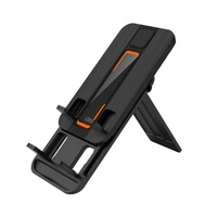 Support de bureau réglable en hauteur et en angle pour téléphone et tablette, en ABS, avec tapis antidérapant flexible, compatible avec toutes les marques, portable