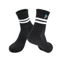 Chaussettes de sport de haute qualité, respirantes, chaussettes de football professionnelles, rayées, en coton, chaussettes de sport pour hommes