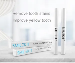 Stylo gel de blanchiment des dents personnalisé de marque privée sans sensibilité stylo de blanchiment des dents