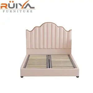 customized luxury children furniture princess kids bed modern Elegant Durable children bed foshan furniture