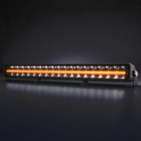 Barre lumineuse LED de 32 pouces, double rangée, faisceau combiné, DRL ambre, 12V 24V, pour toit de véhicule tout-terrain 4x4, ATV, UTV, SUV, camion