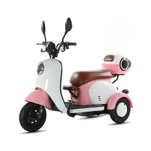 Tricycle électrique Moteur 600W Batterie puissante Vélo électrique de ville <span class=keywords><strong>avec</strong></span> coffre verrouillable - Product Image 2