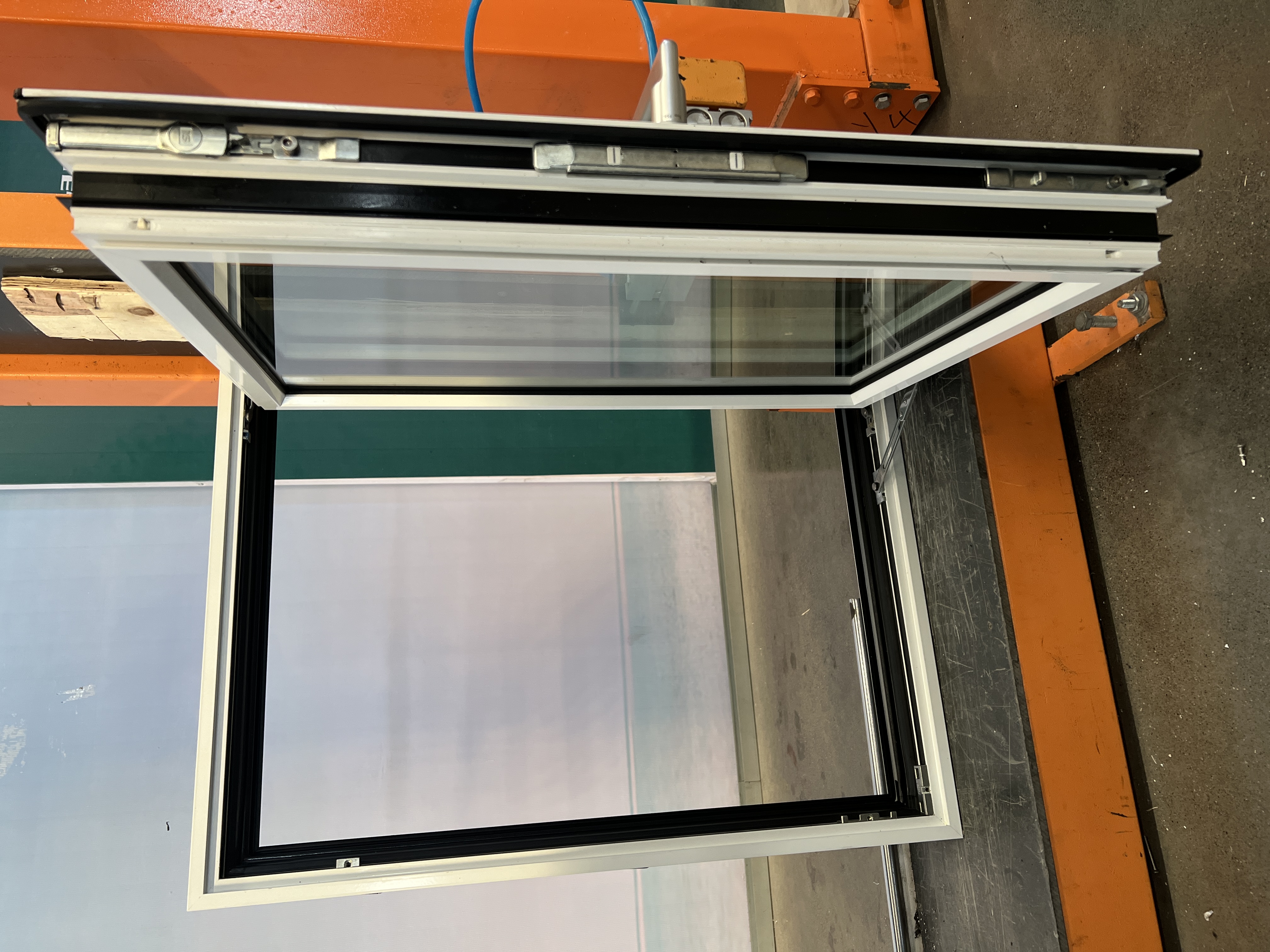 security windows steel frame p6b glass