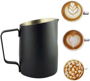 เหยือกตีฟองนมสแตนเลสเคลือบสีพร้อมโลโก้สั่งทำพิเศษ สำหรับทำลาเต้อาร์ต เหมาะสำหรับบาริสต้า - Product Image 2