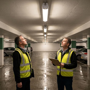 Lámpara LED Tri-Proof Impermeable de 150 cm (5 pies), 60 W, IP67, IK10, Alto Lumen, 50000 H, Resistente al Polvo, Montaje en Superficie, Iluminación Comercial para Garajes - Product Image 6