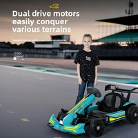 Voiture de drift RC 24V, kart électrique à pédales, kart télécommandé, kart électrique pour enfants, voiture de karting électrique pour enfants