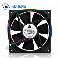 92mm Hochleistungs-Lüfter Delta AFB0912VH 92x92x25mm DC 12V 0,60A Axiallüfter mit Doppelkugellager für Computer, Wechselrichter und Serverkühlung