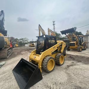รถตักล้อยางมือสอง Caterpillar 246D 22B พร้อมห้องโดยสารติดแอร์ ชั่วโมงการใช้งานต่ำ เหมาะสำหรับงานก่อสร้าง ขายส่ง - Product Image 2