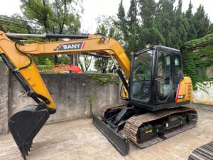 รถขุดมือสองคุณภาพสูง Sany SY75C น้ำหนัก 7.5 ตัน รถขุดไฮดรอลิกแบบตีนตะขาบมือสอง รุ่น SY60C SY95C PRO SY215C ขายตรงจากโรงงาน - Product Image 6