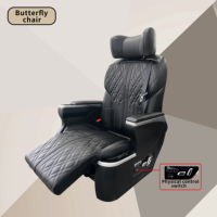 Sièges capitaine de luxe VIP électriques ST-HD d'usine pour Benz GL8 Metris Sprinter Sièges de fourgonnette Ford Transit avec massage