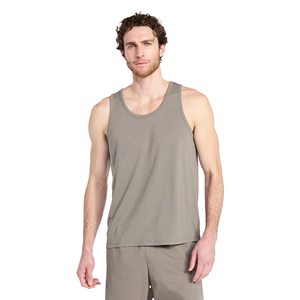 Débardeur en coton 100% pour homme, couleur unie, tricoté, col rond, style décontracté, jaune, léger, pour l'été, débardeur élégant de BD - Product Image 5