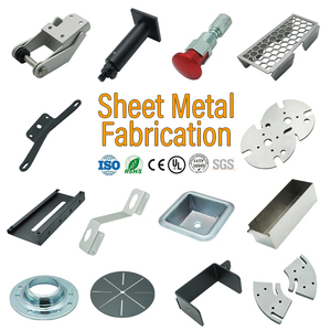 ISO 9001 Certified Factory Custom Stainless Steel Aluminum Stamping Parts <strong>Laser</strong> <strong>Cutting</strong> Service Sheet Metal Fabrication - Product Image 1