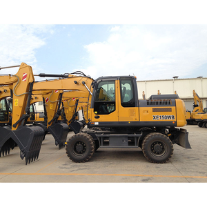 Robusta excavadora móvil XE150WB para alquiler - Product Image 6