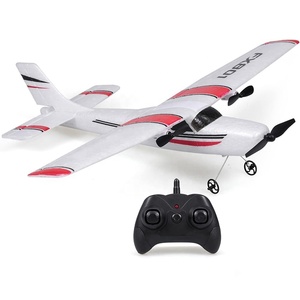 Avión Planeador RC de 2.4G y 2 Canales, Juguete de Avión de Espuma EPP, Planeador de Control Remoto Fácil de Volar, Avión RC de Ala Fija - Product Image 1