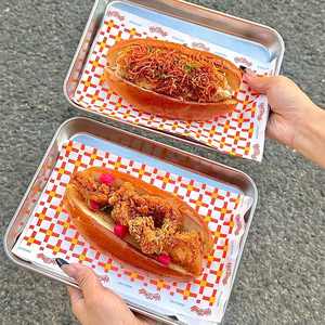 Papel de Envolver para Hot Dogs, Recubierto de Grado Alimenticio, Ecológico, Virgen, Antigrasa, para Empacar Hamburguesas, Pan, Pasteles y Sándwiches - Product Image 6