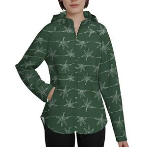 Talep üzerine baskı Nakupaka baskı sıcak moda sıcak ceket Custom Made artı boyutu uzun eklenmiş ceket kadınlar için kapüşonlu - Product Image 1