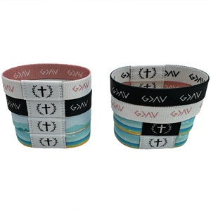 Pulsera DE LA Biblia impermeable de alta frecuencia <span class=keywords><strong>con</strong></span> <span class=keywords><strong>NFC</strong></span> y RFID Tik Tok Cross-Border Venta CALIENTE 13,56 MHz Chip Pulsera Banda elástica - Product Image 5