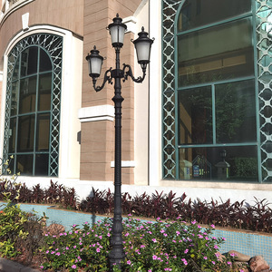 Châu Âu cổ điển Led Ngoài Trời Đèn Sân Vườn IP66 Nhôm Cơ thể ánh sáng đường phố cho biệt thự bãi đậu xe đường AC điện cho công viên vườn - Product Image 4